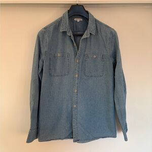 Banks Journal Light Wash Denim Button-Up Shirt
